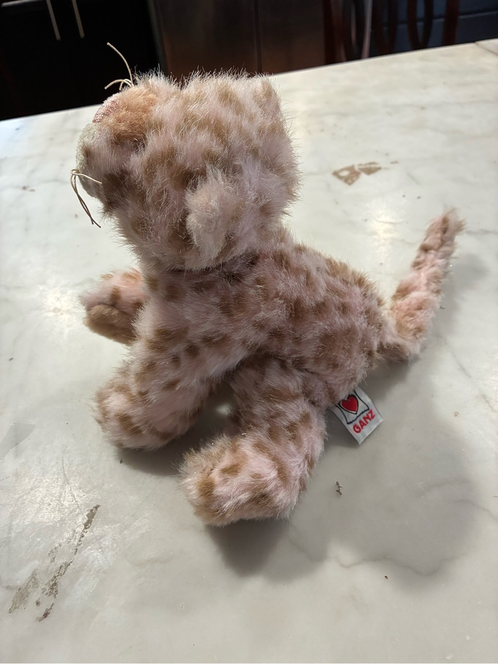 Ganz Webkinz-Strawberry Cloud Leopard Plush No Code